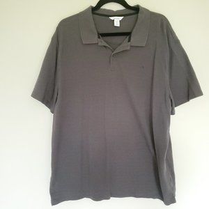 Calvin Klein  men's gray polo XXL